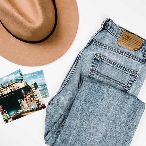 Ralph Lauren Denim - Vintage Ralph Lauren Light Wash Jeans